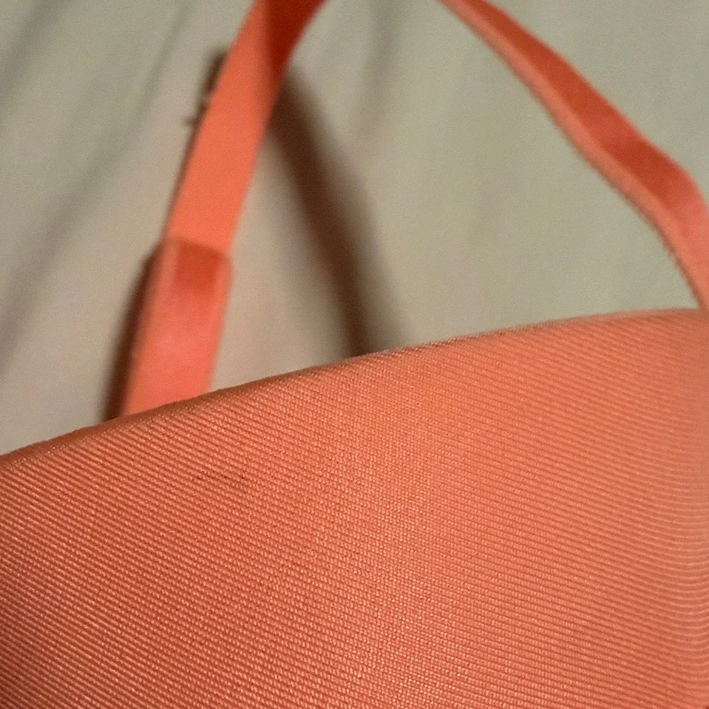 Victoria's Secret Peach Lace Dream Angels Demi Bra with Embellishments